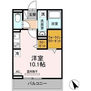 サンフィールドの物件間取画像