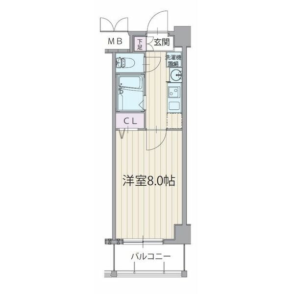 今池駅 徒歩1分 2階の物件間取画像