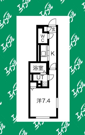 クレストタップ大曽根の物件間取画像