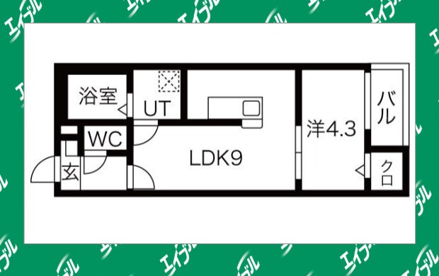 ルピナスの物件間取画像