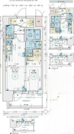 エステムコート名古屋　TWIN　EASTの物件間取画像