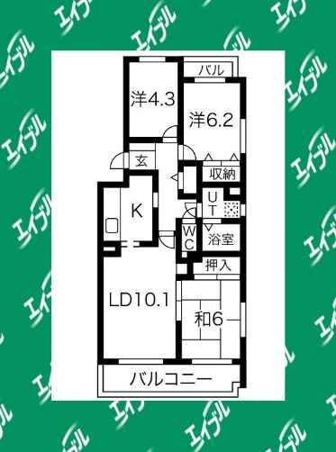 パークノヴァ徳川園の物件間取画像
