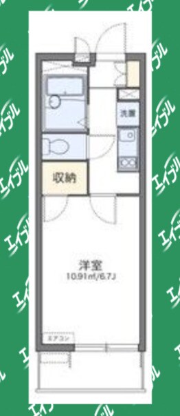 レオパレス名古屋正木の物件間取画像