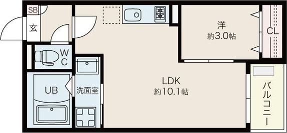 上小田井駅 徒歩11分 2階の物件間取画像