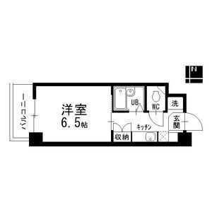 ヴァンテージ本陣の物件間取画像