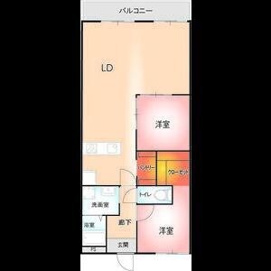 ピボットマンション八幡の物件間取画像