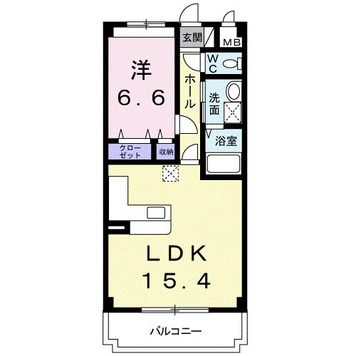 スマイルＫ・Ⅱの物件間取画像