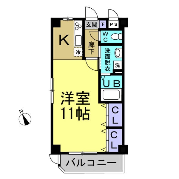 ステージ来富の物件間取画像