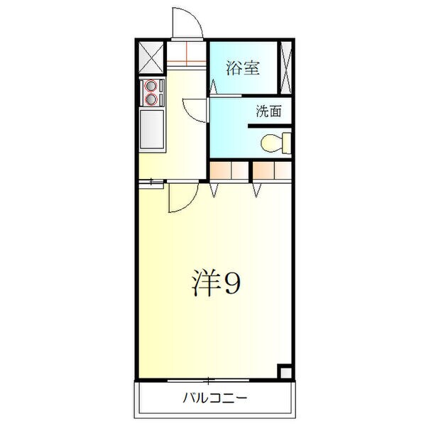 加木屋ビル102の物件間取画像