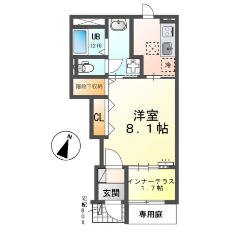 フォルトナの物件間取画像