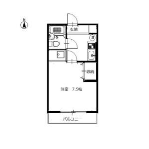 ハイツKAKIHATAの物件間取画像