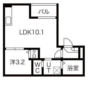 Warren takayokosukaⅠの物件間取画像