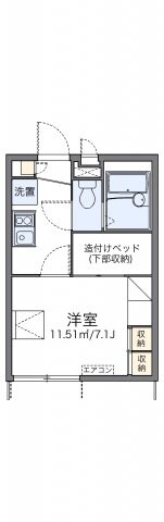 レオパレス戸部下の物件間取画像