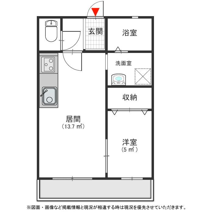 ディスシャンテの物件間取画像