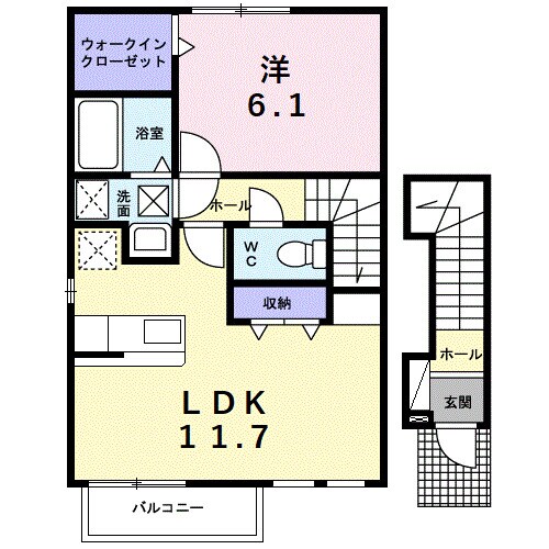 カ－サラド－ルの物件間取画像