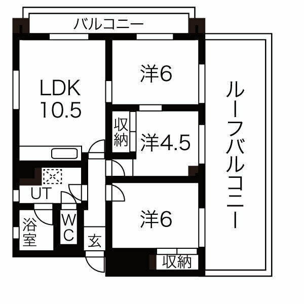 高田ビルの物件間取画像