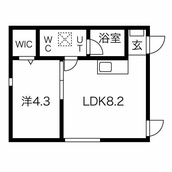 メゾン・プルミエール大同町の物件間取画像