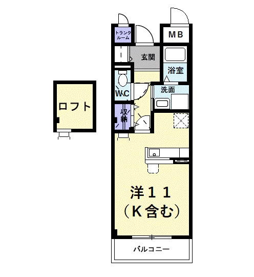 ポワールの物件間取画像