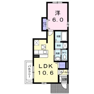 大府駅 徒歩26分 1階の物件間取画像