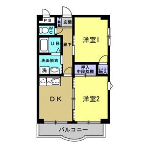 NOVAゆたかの物件間取画像
