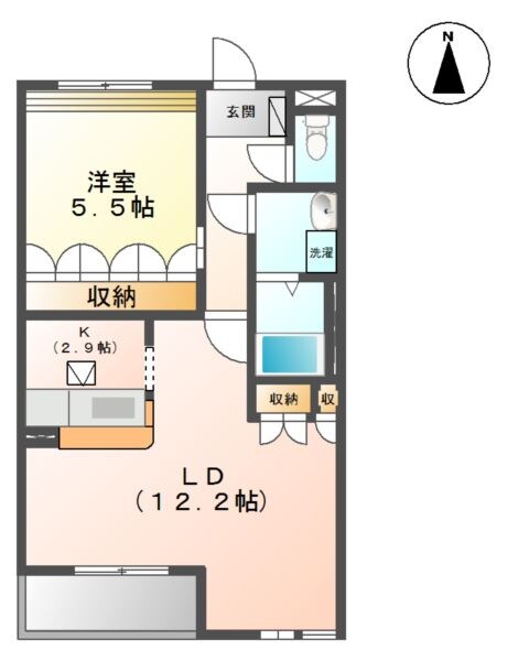 マーキュリーパレスⅡの物件間取画像