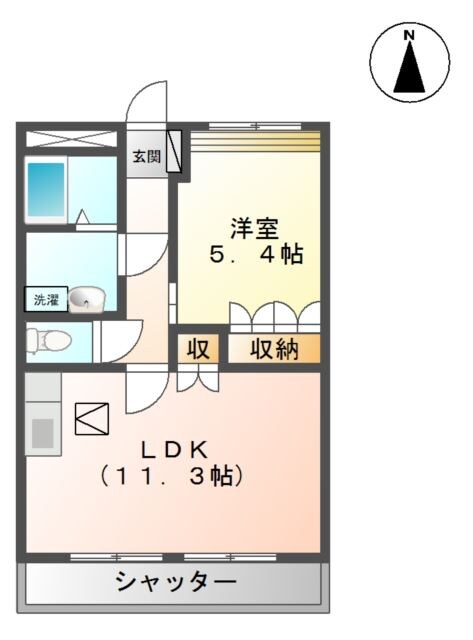 プロヴァンス（Ｐrovince）の物件間取画像