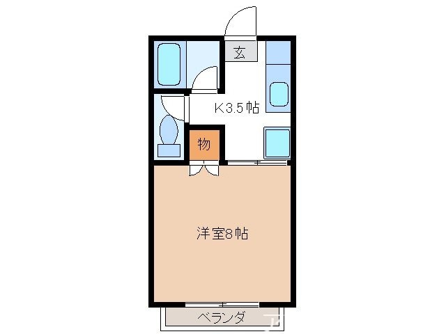 アルフ21の物件間取画像