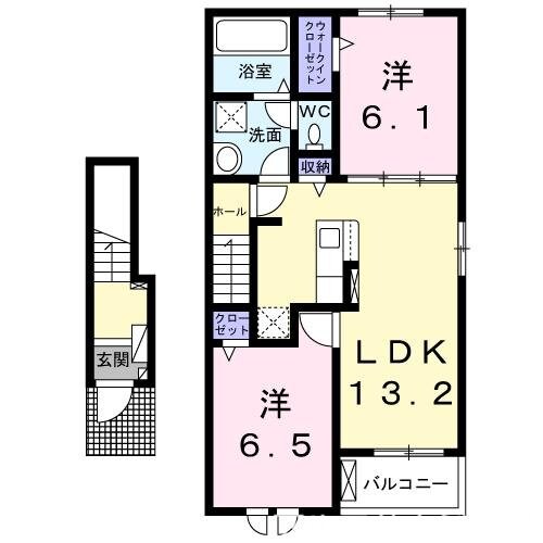 ノヴァ　Ⅰの物件間取画像