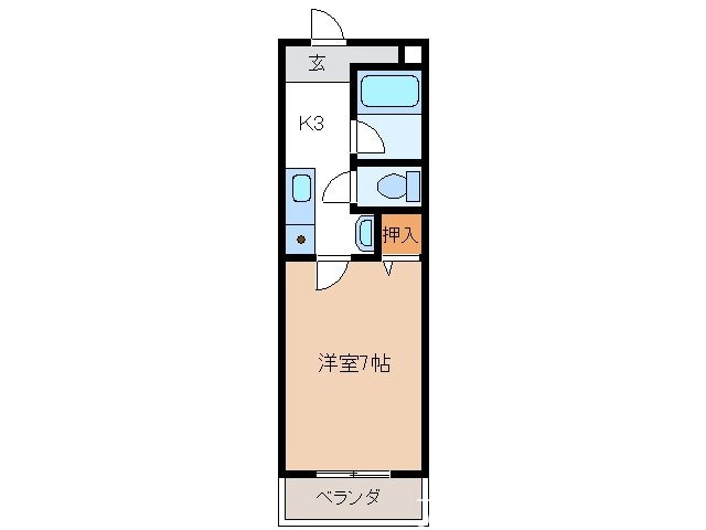 フリーデンハイム音羽の物件間取画像