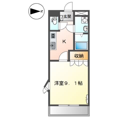 ウィスティリアの物件間取画像