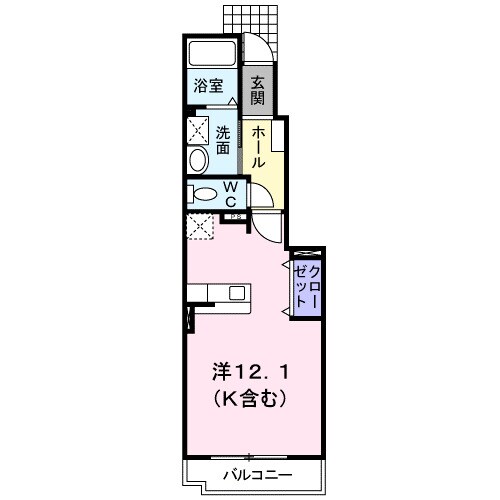 ドマーニの物件間取画像