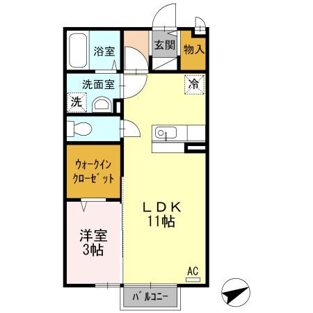 福山駅 徒歩50分 2階の物件間取画像