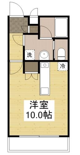 神辺駅 徒歩10分 1階の物件間取画像