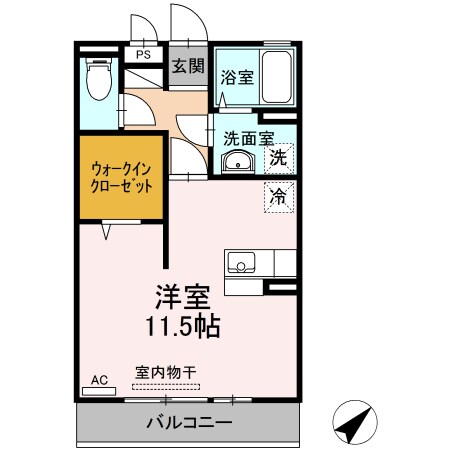 東福山駅 徒歩20分 2階の物件間取画像