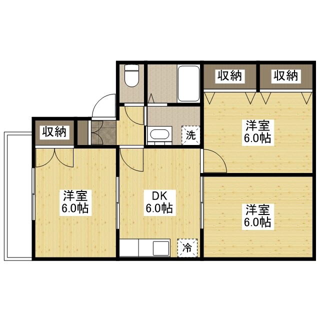 福山駅 徒歩28分 1階の物件間取画像