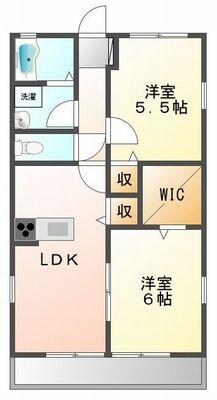 湯野駅 徒歩6分 2階の物件間取画像