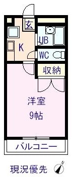 湯田村駅 徒歩14分 2階の物件間取画像