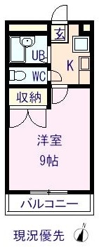 湯田村駅 徒歩13分 2階の物件間取画像