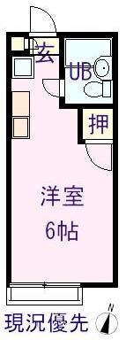 ハインハイツ小林A棟の物件間取画像