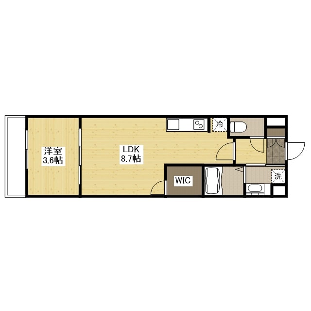 東福山駅 徒歩27分 2階の物件間取画像