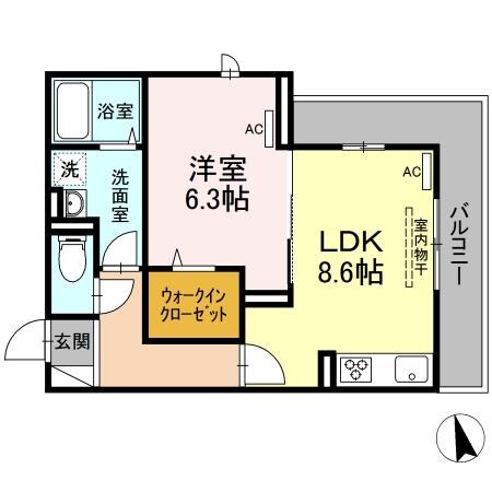 メゾン ド ミュゼの物件間取画像