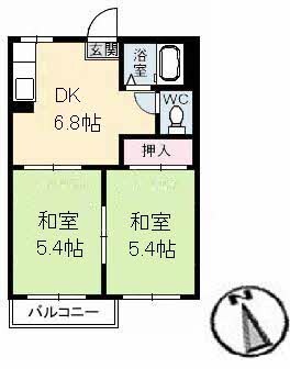 ロイヤルコートの物件間取画像