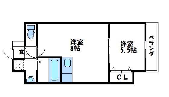 福山駅 徒歩11分 4階の物件内観写真