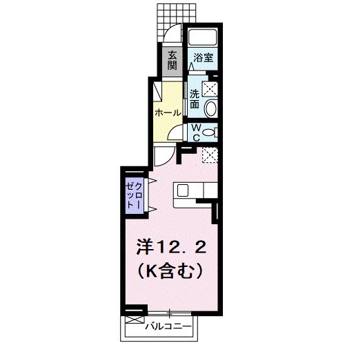 大門駅 徒歩10分 1階の物件間取画像