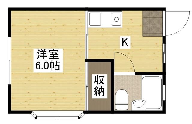 ゴールデンパレスBの物件間取画像