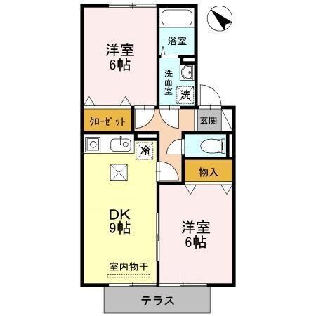 備後本庄駅 徒歩17分 1階の物件間取画像