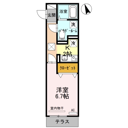 ポートサイドヴィラⅠの物件間取画像