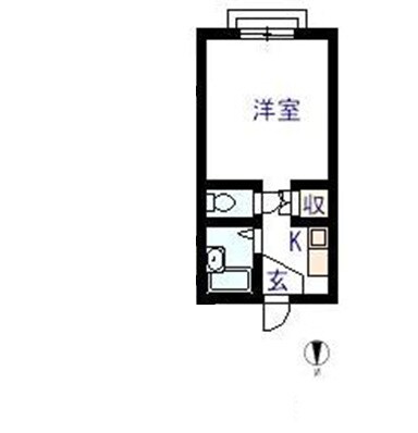 松永駅 徒歩12分 2階の物件間取画像