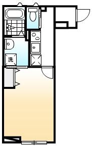 福山駅 徒歩22分 3階の物件間取画像