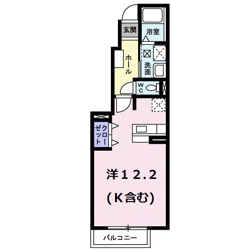 福山駅 徒歩33分 1階の物件間取画像